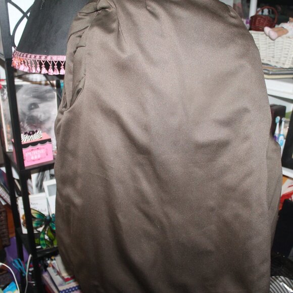 Glamorous Button Front Sheer Genuine Black  Rabbit Fur Jacket Coat - Picture 8 of 10